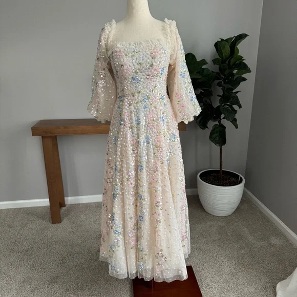 Confetti Gloss Off-Shoulder Ballerina Dress - Picture 7 of 9